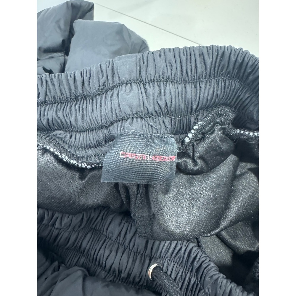 Cristian Zerotre Women Black Puffer Pants CR03 Quilted Streetwear XS - Picture 4 of 8